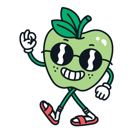 Apfel x Grüntee