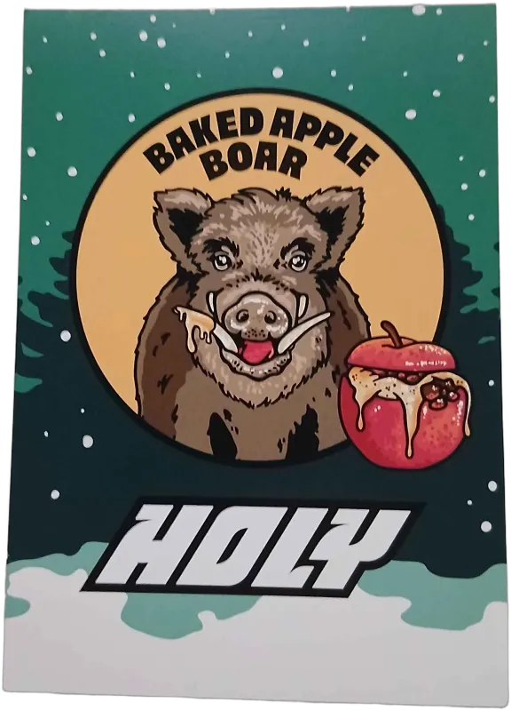Baked Apple Boar