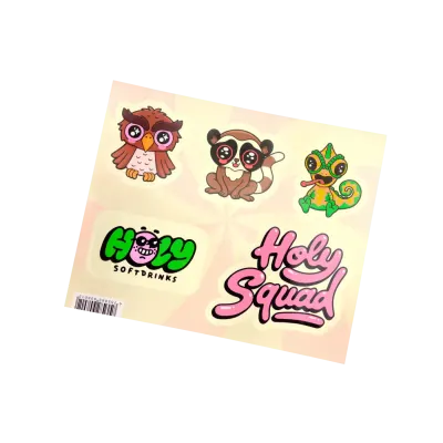 Milkshake Coffee Sticker-Set