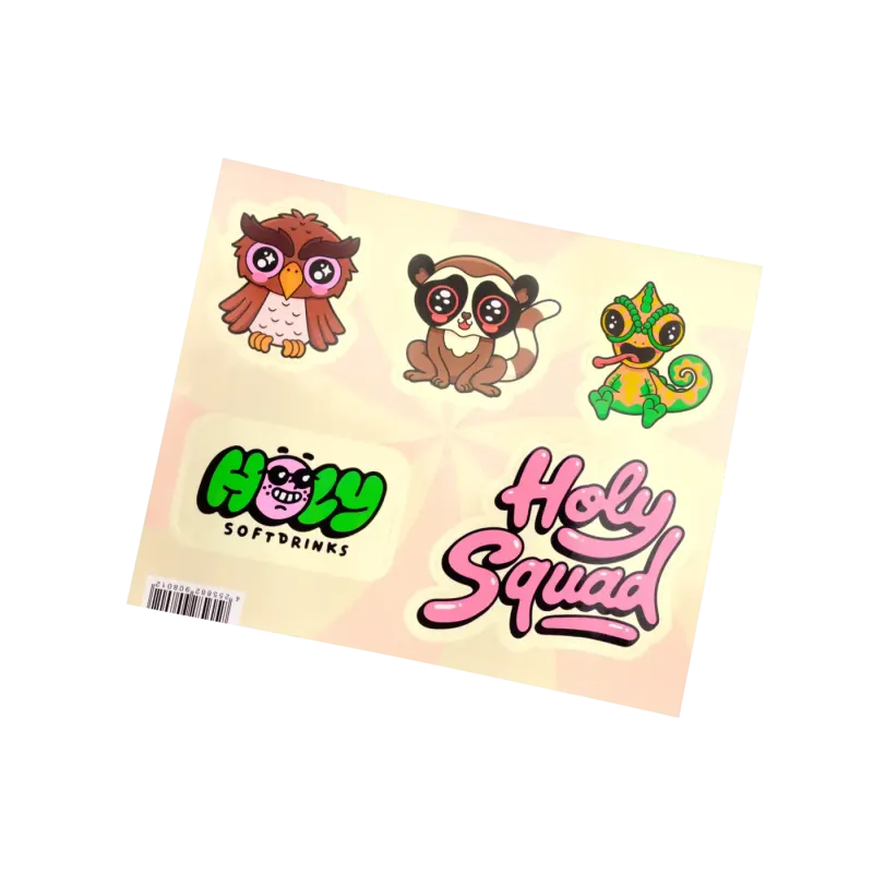 Milkshake Coffee Sticker-Set