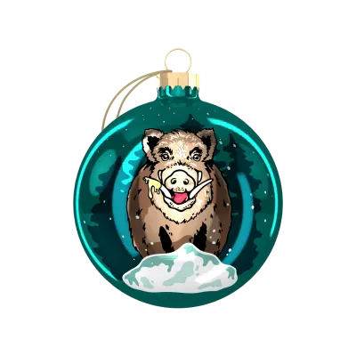 Baked Apple Boar
