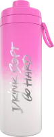 New Year - Pink/Weiß (700ml Sport-Deckel)