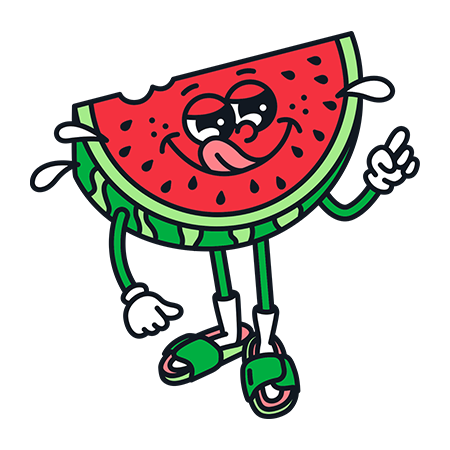 Wassermelone x Hibiskustee
