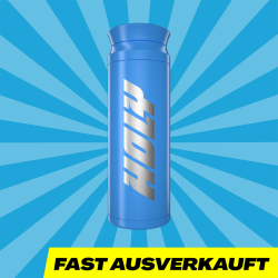 Bild von Steel Shaker - Babyblaue Squad Edition (500ml + Pulverfach)